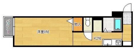 ディアス大田の間取り画像