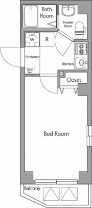 中馬込プレイスの間取り画像