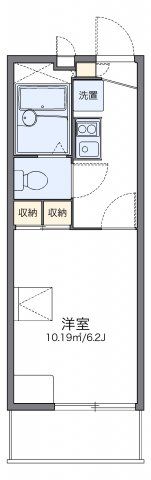 レオパレス下連雀の間取り画像