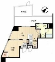 カインドステージ高輪台の間取り画像