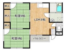 三宅第七アパートの間取り画像