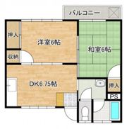 三宅第五アパートの間取り画像