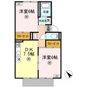 プレジール西大島の間取り画像