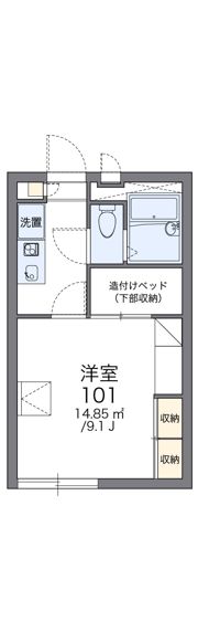 レオパレスASTc.DAの間取り画像