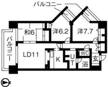 井清寿マンションの間取り画像