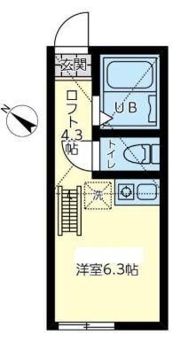 ユナイト天神スピリッツの間取り画像