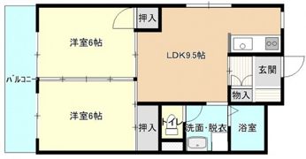 マンションコペックの間取り画像