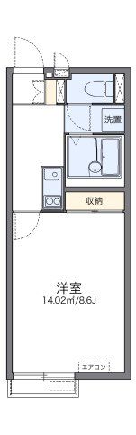 レオネクストシエナの間取り画像