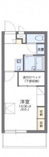 レオパレスアゼリアの間取り画像