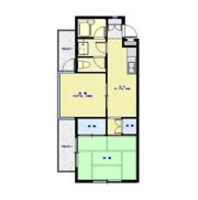 カーサオリエンテの間取り画像