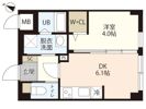 AR庚午南の間取り画像