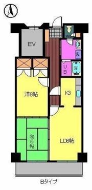 グランドール小坂の間取り画像