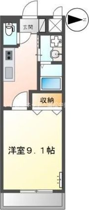 ウエストゲートの間取り画像