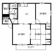 ランドハイツⅠの間取り画像