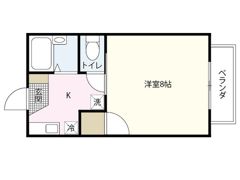 メゾンタカギ Bの間取り画像