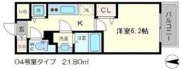 メインステージ新大阪の間取り画像