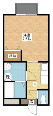 シーサイドハイツⅠの間取り画像