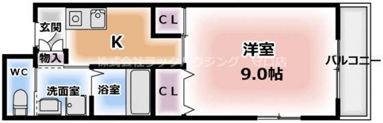 アッシュコート千林の間取り画像
