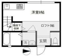 クリフ山手の間取り画像