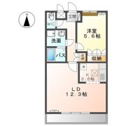 スカイヒルズ Cの間取り画像