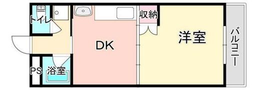 サンシャイン平田の間取り画像