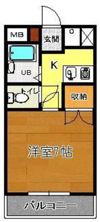 グレースマンションマヤの間取り画像