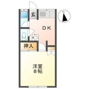 多田コーポ第2の間取り画像