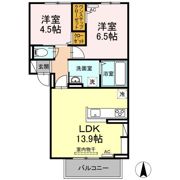 プレジデント持田 A棟の間取り画像