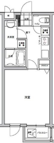 グラントレゾール明大前の間取り画像