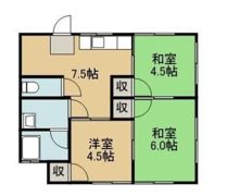 中島アパートの間取り画像