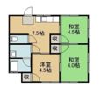 中島アパートの間取り画像