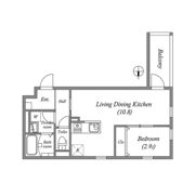 Amour Ville 江坂の間取り画像