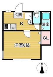 田柄七番館の間取り画像