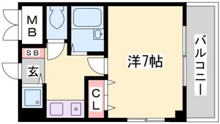 ハーバーステージ神戸の間取り画像