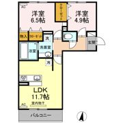 カーサ・ぺキーノの間取り画像