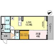 フェリーチェTAKASAKI Ⅱの間取り画像