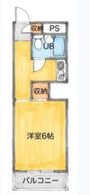 アカイマンションの間取り画像