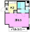 エンブレム鴨川の間取り画像