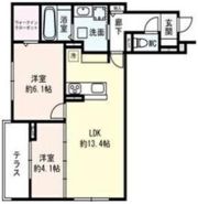 Flat Comfy 豊中の間取り画像