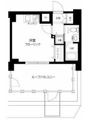 スカイコート中村橋第2の間取り画像