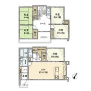 松代戸建の間取り画像
