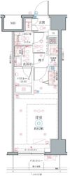 クレヴィスタお花茶屋の間取り画像