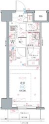 クレヴィスタお花茶屋の間取り画像