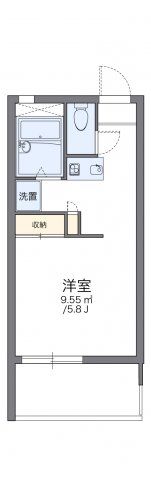 レオパレス住吉伍番館の間取り画像