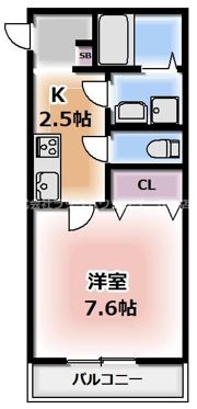 Mark Villa 守口駅前の間取り画像