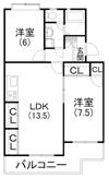セントバークデルの間取り画像