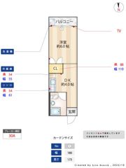 西新宿ショーカレジデンスの間取り画像