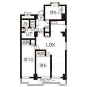 宝蔵院マンションの間取り画像