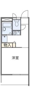 レオパレスfloraの間取り画像