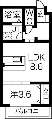 LeGioie(レジョイエ)新瀬戸駅の間取り画像